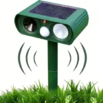 Solar Ultrasonic Animal Repeller with Motion Detector - Image 2