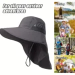 Summer Beach Neck Sunscreen Hat - Image 7