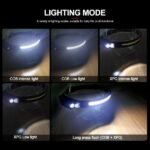 Super Bright LED Headlamp Flashlight Rechargeable - Image 10