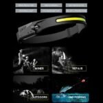 Super Bright LED Headlamp Flashlight Rechargeable - Image 7