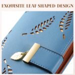 Sweet Cute Women's Long Leaf Bifold Wallet - Image 15