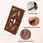 Sweet Cute Women's Long Leaf Bifold Wallet - Image 23