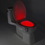 8-Color LED Sensor Motion-Activated Bathroom Toilet Light - Image 2