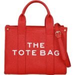 Trendy Leather Tote Bag Small Personalized Top Handle Crossbody Handbags - Image 6