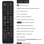 Universal Remote Control for All Samsung LCD LED HDTV Smart TVs BN59-01199F - Image 2