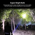 USB Rechargeable High Power LED Flashlight - Image 5