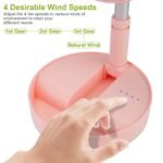 USB Rechargeable Portable Folding Desk Table Fan - Image 20