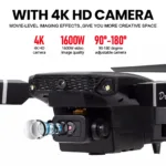 WiFi FPV RC Drone with 4K HD Camera 40Mins Flight Time Obstacle Avoidance Drone - Image 2