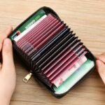 Zipper Around Credit Card Holder - Image 5