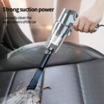 Mini Car Vacuum Cleaner - Super Strong High-Power Suction, Dry & Wet Dual-Purpose, Multi-Functional, Portable, Handheld, Compact Design for Small Sedans - Easy to Use and Store