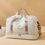 Luxurious Oversized Duffel Bag - Stylish & Durable with Waterproof Compartment, Multi-Functional Carry - Image 3