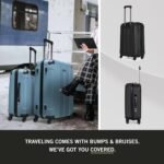 Kenneth Cole REACTION Out of Bounds lightweight hard-shell suitcase with four wheels. - Image 6