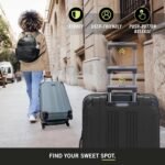Kenneth Cole REACTION Out of Bounds lightweight hard-shell suitcase with four wheels. - Image 7